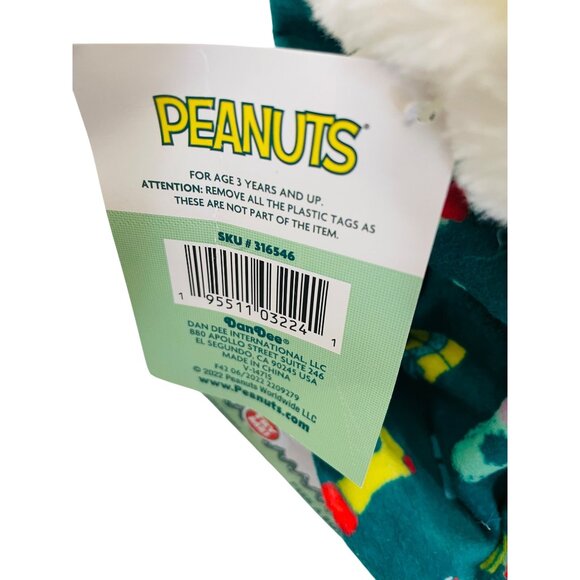Peanuts Woodstock Christmas Animated Plush With Blanket - Picture 9 of 13